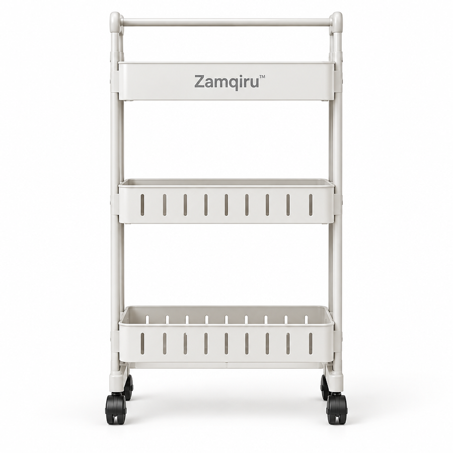 Retractable Washing Machine Storage Rack main image 1